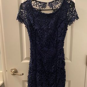 Lulus navy dress